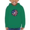 thumbnail image 1 of Patriotic Sunflower Bold Lineart Hoodie Toddler -Image by Shutterstock,  2 Toddler, 1 of 4