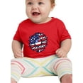 thumbnail image 1 of Patriotic Sunflower Bold Lineart T-Shirt Infant -Image by Shutterstock,  24 Months, 1 of 4