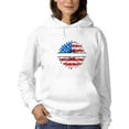 thumbnail image 1 of Patriotic Sunflower Usa Hoodie Women -Image by Shutterstock, Female XX-Large, 1 of 4