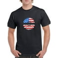 thumbnail image 1 of Patriotic Sunflower Usa T-Shirt Men -Image by Shutterstock, Male Small, 1 of 4