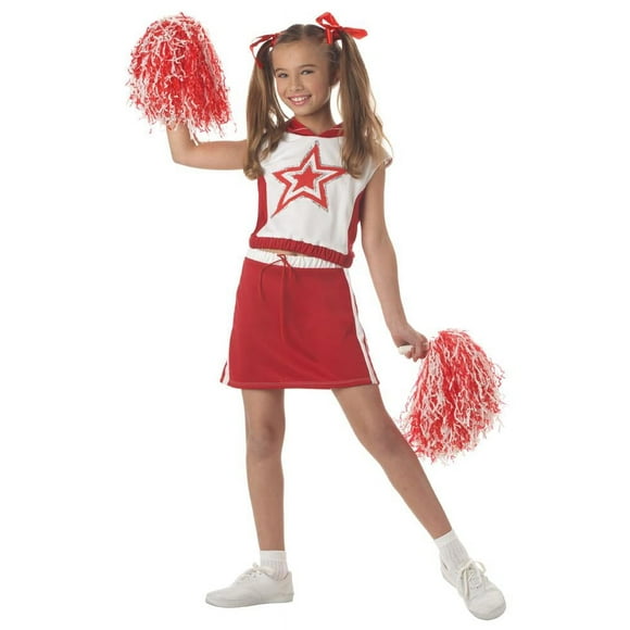Patriotic Superstar Cheerleader Child Costume Size: Small