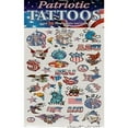 thumbnail image 1 of Patriotic Temporary Tattoo Sheet (72 Units Included), 1 of 1