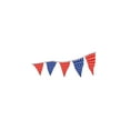 thumbnail image 1 of SSWBasics Patriotic Triangle Pennants - Stars & Stripes - 105'L, 1 of 1