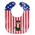 thumbnail image 1 of Patriotic USA Appenzeller Sennenhund Baby Bib, 1 of 3