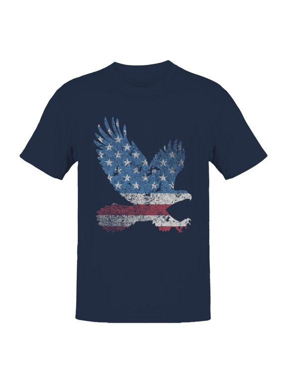 Patriotic USA Eagle Men's T-shirt