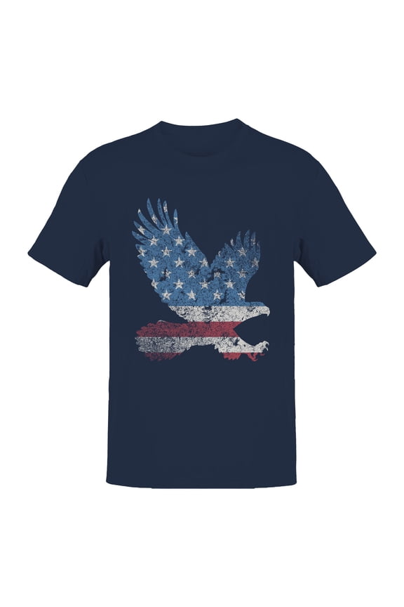 Patriotic USA Eagle Men's T-shirt