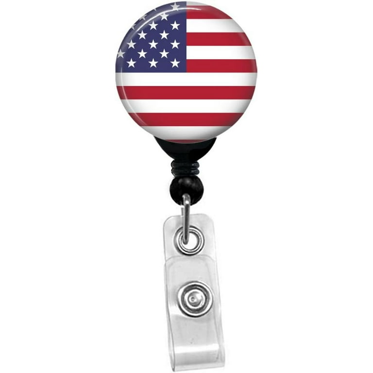 https://i5.walmartimages.com/seo/Patriotic-USA-Flag-Memorial-Day-Fourth-Of-July-American-US-Flag-ID-Card-Name-Tag-Custom-Badge-Holder-Black-Badge-Reel-with-Belt-Slide-Clip_47131464-cbb7-4955-a310-2ca119aa968a.88de8eb44a5ddfb844205517d27330bf.jpeg?odnHeight=768&odnWidth=768&odnBg=FFFFFF