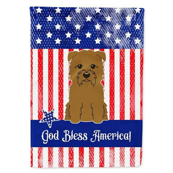 Patriotic USA Glen of Imal Tan Flag Canvas House Size