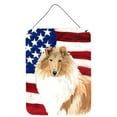 thumbnail image 1 of Patriotic USA Rough Collie Wall or Door Hanging Prints, 1 of 2