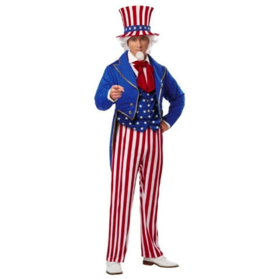 Patriotic Uncle Sam Adult Costume