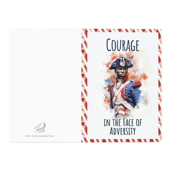 Patriotic Valor - Independence Day Greeting Card (1, 10, 30, and 50pcs)