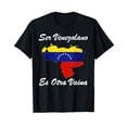 thumbnail image 1 of Patriotic Venezuela Flag Venezuelan Latin American Map Chamo T-Shirt, 1 of 3
