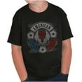 thumbnail image 1 of Patriotic Vintage American Mechanic Crewneck T Shirts Boy Girl Teen Brisco Brands X, 1 of 6