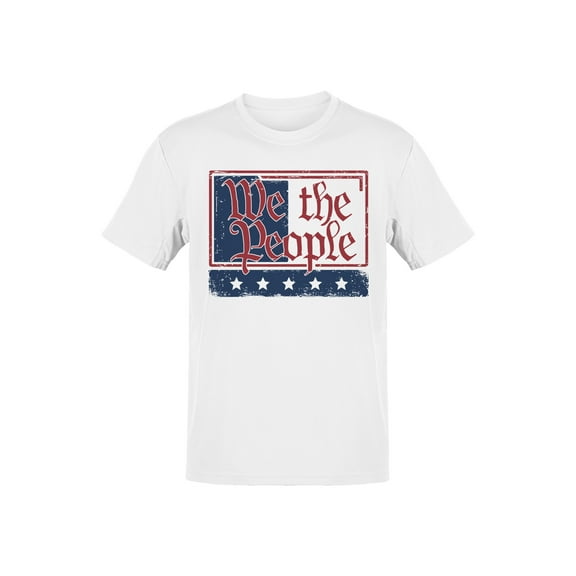 Patriotic "We the People" Men's T-shirt