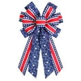 thumbnail image 1 of Patriotic Wreath 4th of July Wreaths for Front Door, Memorial Day Wreaths, Summer Red White and Blue Flag Theme Independence Day Wreath for Farmhouse Home Wall Door Decorations, 1 of 2