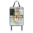 thumbnail image 1 of Patriotic tiger celebrates freedom flowers Car Seat Back Kick Protectors,18 Pack Kick Mats with Storage Pockets for Vehicles to Protect from Dirt, Mud & Scratches, 1 of 5