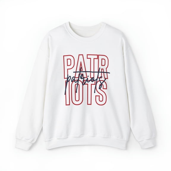 Patriots Football Sweatshirt, Patriots Fan Gift
