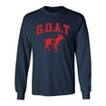 thumbnail image 1 of Patriots Greatest of All Time #12 Long Sleeve T-Shirt-Navy-XXL, 1 of 4