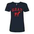 thumbnail image 1 of Patriots Greatest of All Time #12 Womens Fit Short Sleeve T-shirt-Navy-Large, 1 of 4