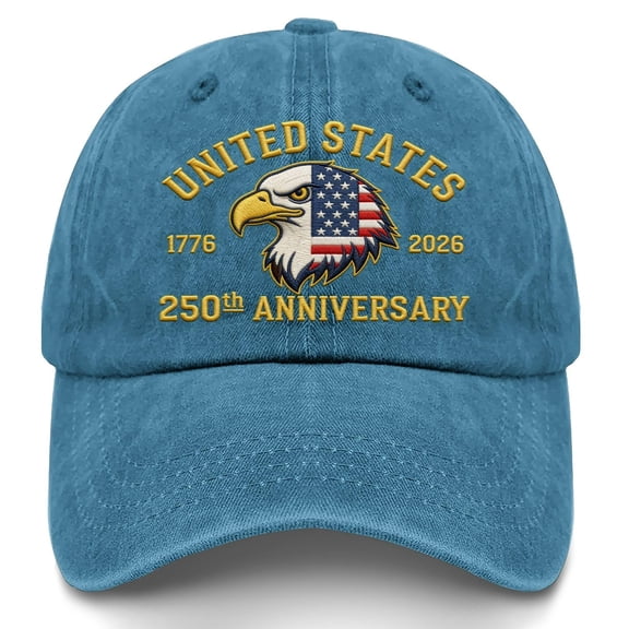 Patriots Hat 250 Anniversary Usa Hat,250Th Anniversary Of The Founding Of The United States Commemorative Cap Embroidered Patriotic Theme Baseball Cap,250Th Anniversary Usa Hat For Men Women