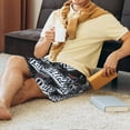 thumbnail image 1 of Patriots Men's Short Pajama Pants Casual pants with pockets, 1 of 5