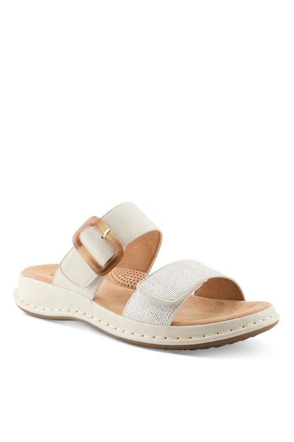 Almalei Women’s Slide Sandal with Cushioned Arch Support & Easy Fit