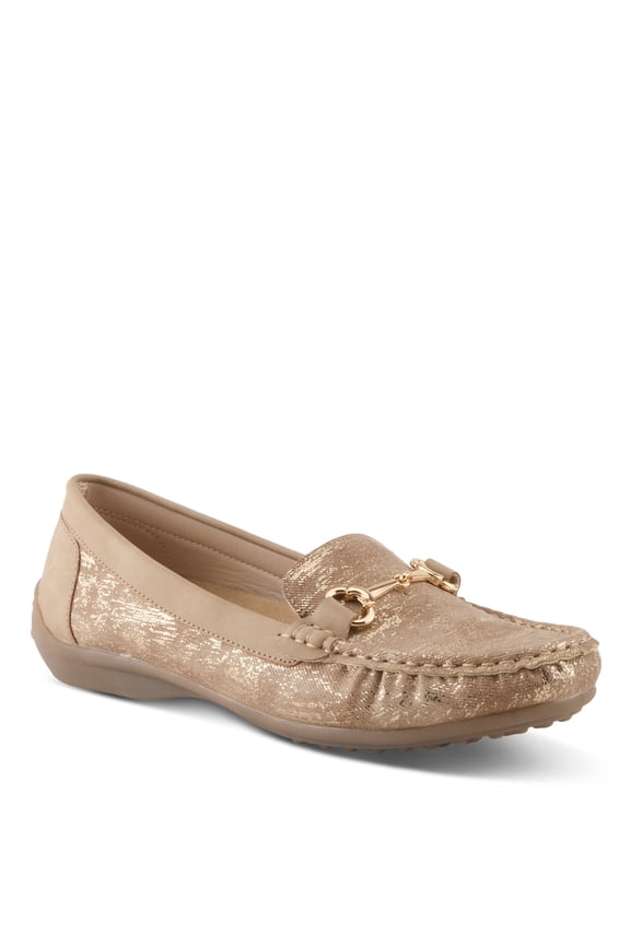 Bruns Women’s Moccasin Loafer with Flexible Easily-worn Comfort