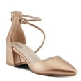 thumbnail image 1 of Patrizia Eluned Women’s Faux Leather Block Heel Pumps with Crystal Strap and Zipper Closure, 1 of 7