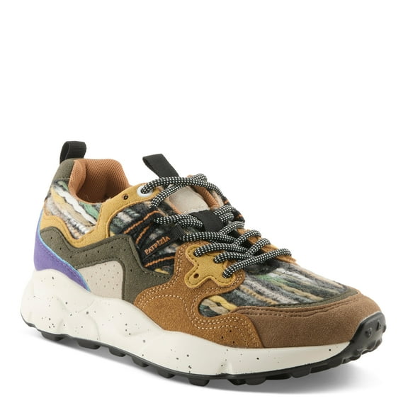 Patrizia Flyingcolors Women’s Lace-Up Colorblock Fashion Sneakers with Removable Insoles