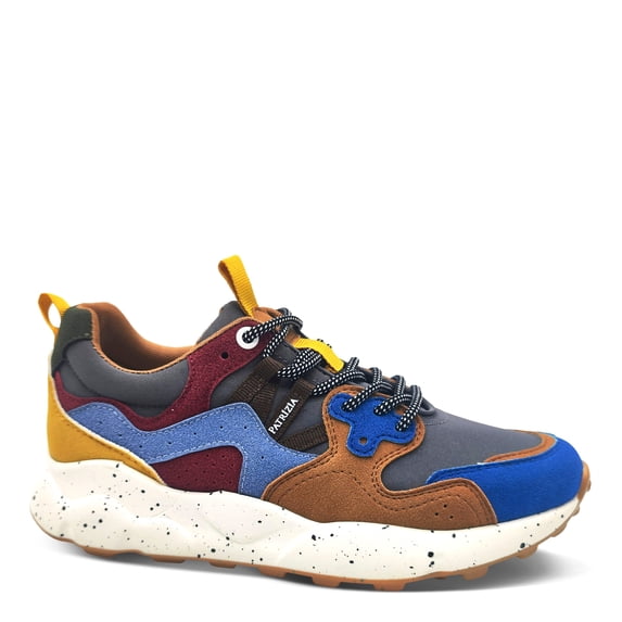 PATRIZIA FLYINGCOLORS Women’s Colorblock Fashion Sneaker – Chunky Sole Lace-Up with Cushioned Insole