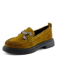 thumbnail image 1 of PATRIZIA Women's Marlen Velvet Loafers with Metal Ornamentation, Crystal Details, and Comfortable Fit, 1 of 9