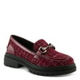 thumbnail image 1 of Patrizia Nacarri Women’s Bouclé Slip-On Loafers with Horsebit Detail and Lug Sole, 1 of 7