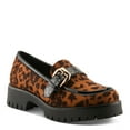 thumbnail image 1 of Patrizia Pacha Women’s Patent Loafers with Gold Buckle and Stud Detail, 1 of 7