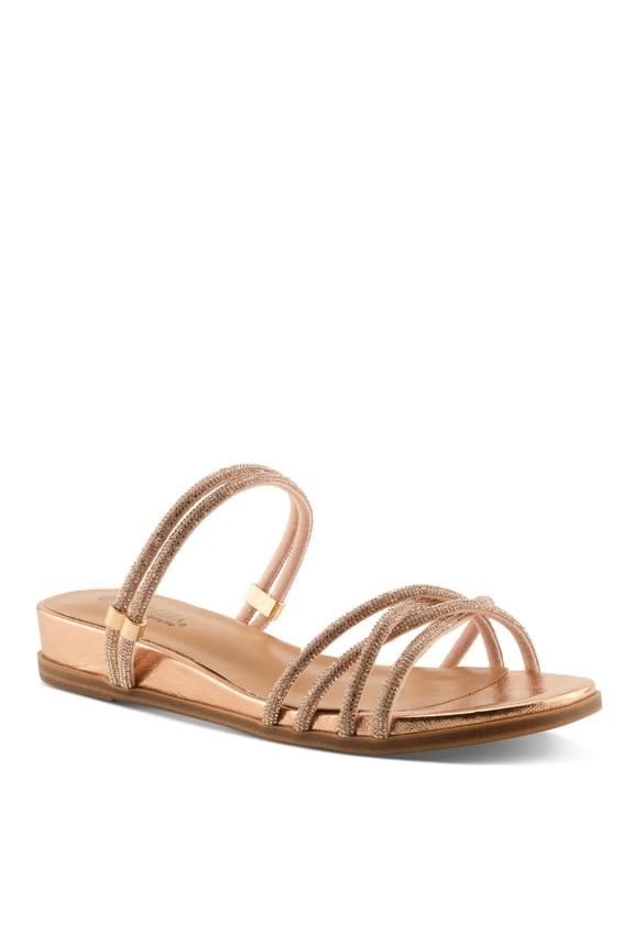 Paparella Women’s Convertible Sandal with Cushioned Demi Wedge