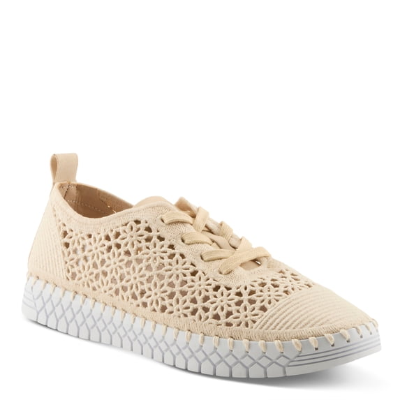 Patrizia Seabreze Women’s Embroidered Sneaker with Breathable Comfort