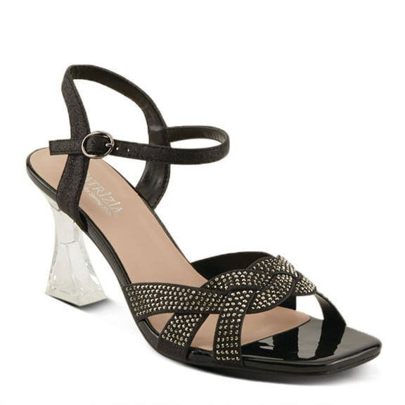 Patrizia Women's CONTARINI Quarter Strap Sandals Black EU 41 / US 9.5 - 10