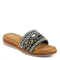 thumbnail image 1 of Patrizia Women's LIMA Slide Wedge Sandals Black Multi EU 38 / US 7.5 - 8, 1 of 5