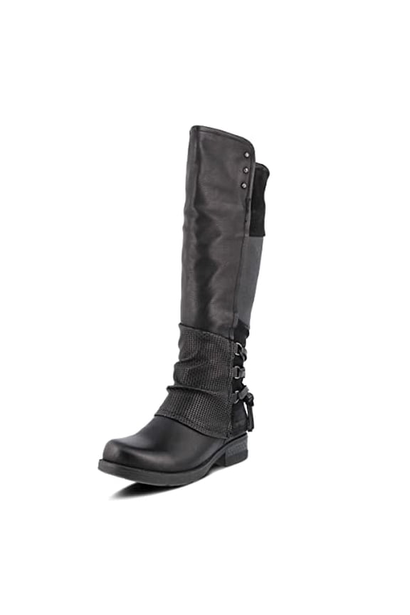 Spring Step Maxie Boots for Women - Modern Pull-On Tall Boots with Zipper Closure - Knee High Ladies Boots for Outdoor