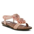 thumbnail image 1 of PATRIZIA Spring Step Nectarine Sandals for Womens - Ladies Sandals with Chic Flower Grabbing t-Straps - Casuals Womens Sandals with Stretch Back Strap, 1 of 2
