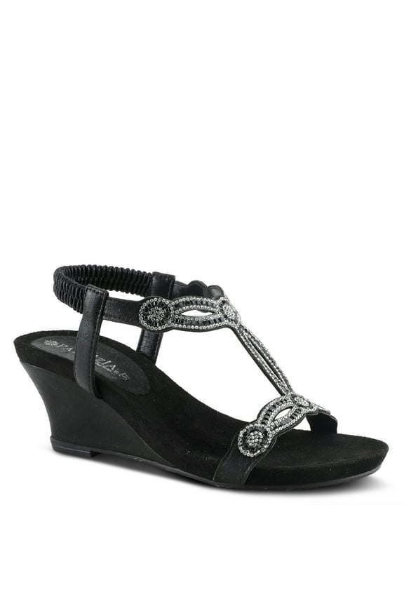 Women's SHINING T-strap Sandals