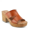 thumbnail image 1 of Patrizia Women's STELLANA Slide Cork Platform Sandals Camel EU 40 / US 9, 1 of 5