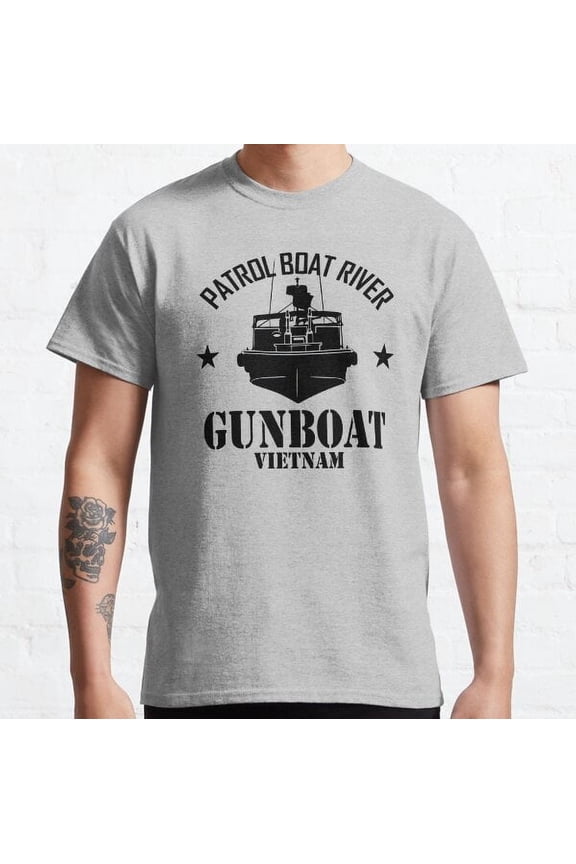 Patrol Boat River Pbr Gunboat Vietnam (Subdued) Classic T-shirt