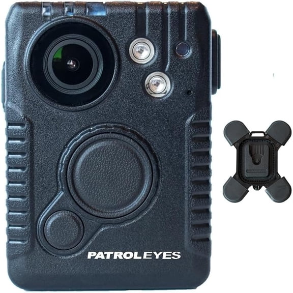 Patrol Eyes DV10 PRO 1080p WiFi Police Body Camera with GPS Tracking & Night Vision