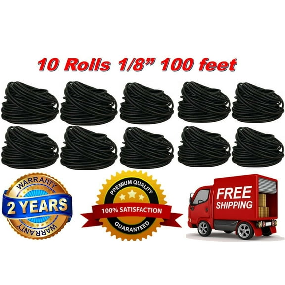 Patron 10 SLT34 High Quality 100' Feet 3/4' Split Loom Wire Tubing Black