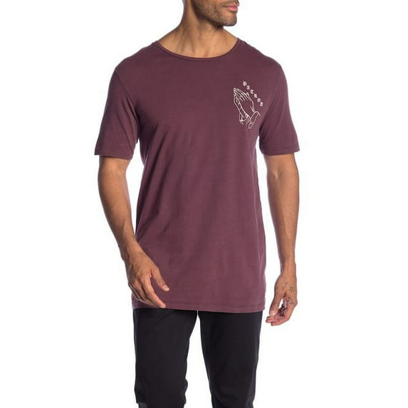 Patron Saint Of Gabriel Men's Tee, Vintage Claret, Medium - NEW