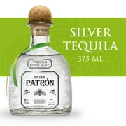 Patron Silver Tequila, 40% ABV - 375 mL Bottle