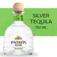 thumbnail image 1 of Patron Silver Tequila, 40% ABV - 750 mL Bottle, 1 of 7