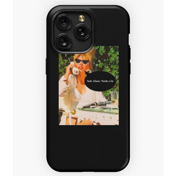 Patsy Says Cheers Funny Absolutely Fabulous Quote A4777 Phone Case for iPhone 11 to 17 Pro Max