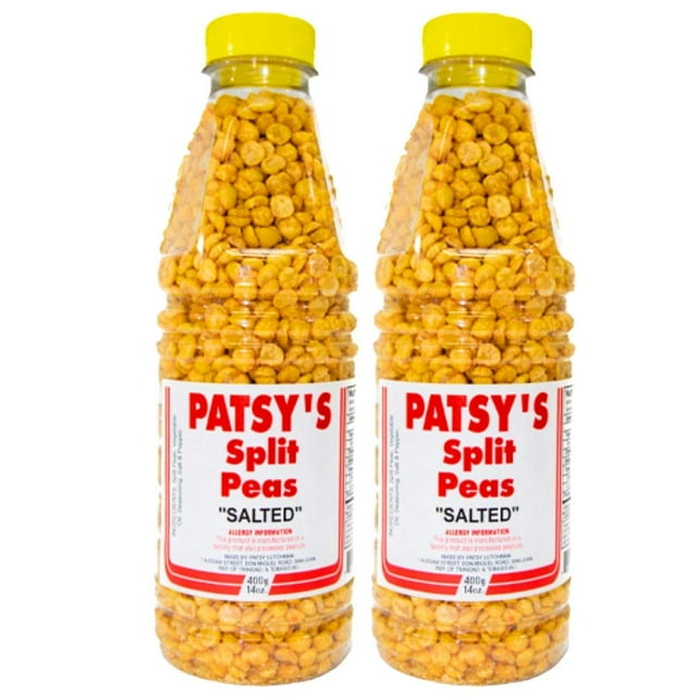 Patsy's Split Peas (Salted) OIF8 - 14oz (Pack of 2) - Trinidad & Tobago ...