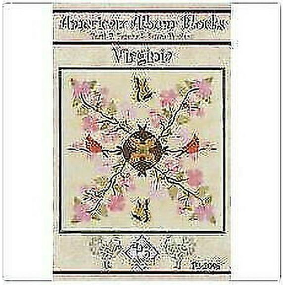 Pattern~American Album - Virginia the Old Dominion State Block 46~15'' by P3 Des